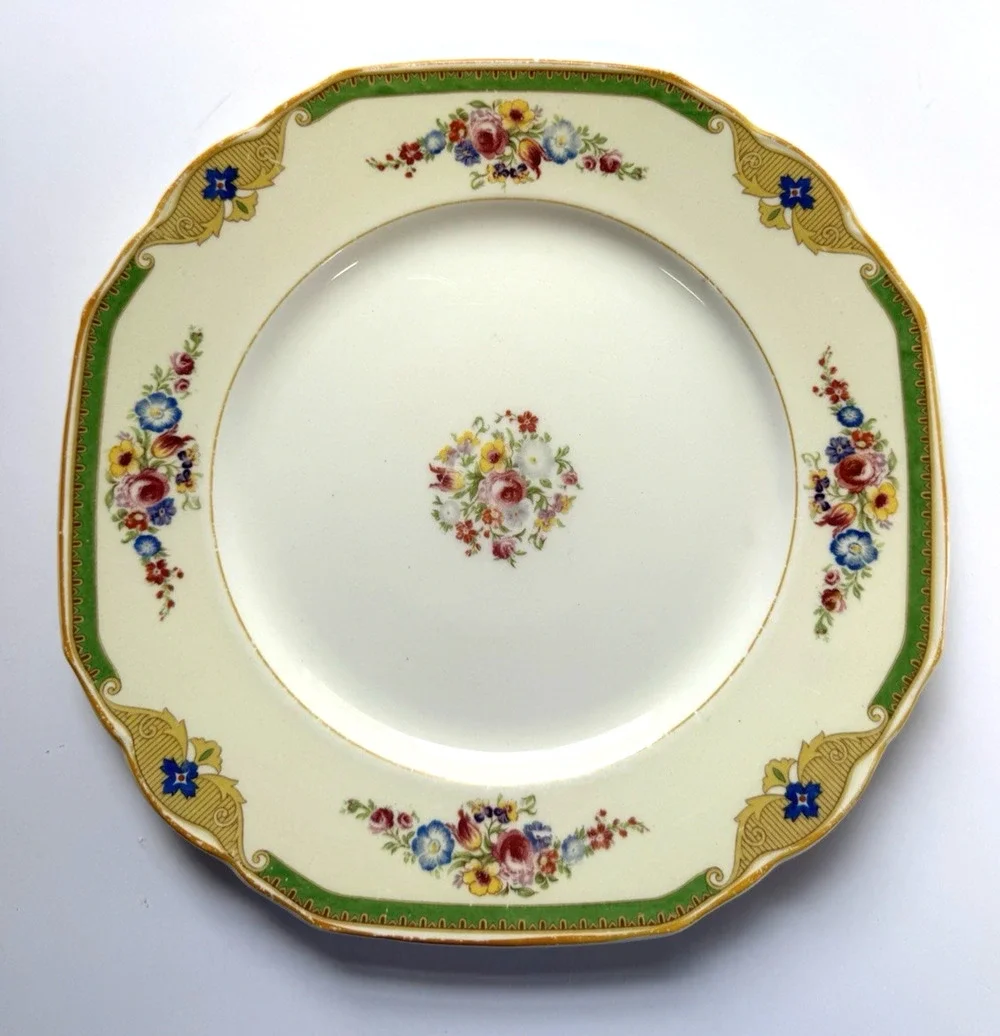 Antique English Semi Porcelain W.H. Grindley & Co The Catherine pattern 9.5